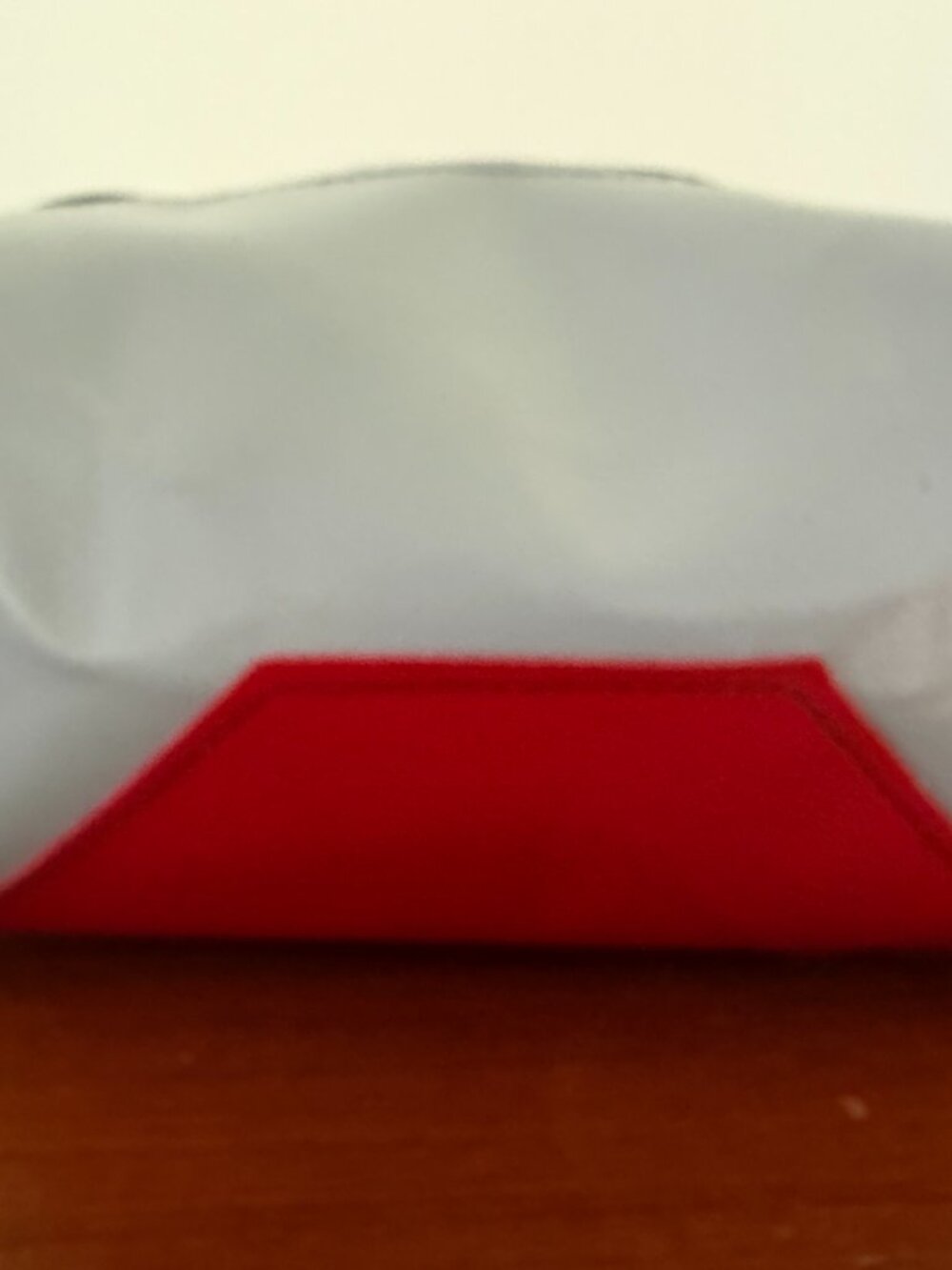 FREITAG Practical Toiletry Bag Dopp Kit Gray and Red Travel Case - Picture 7 of 9